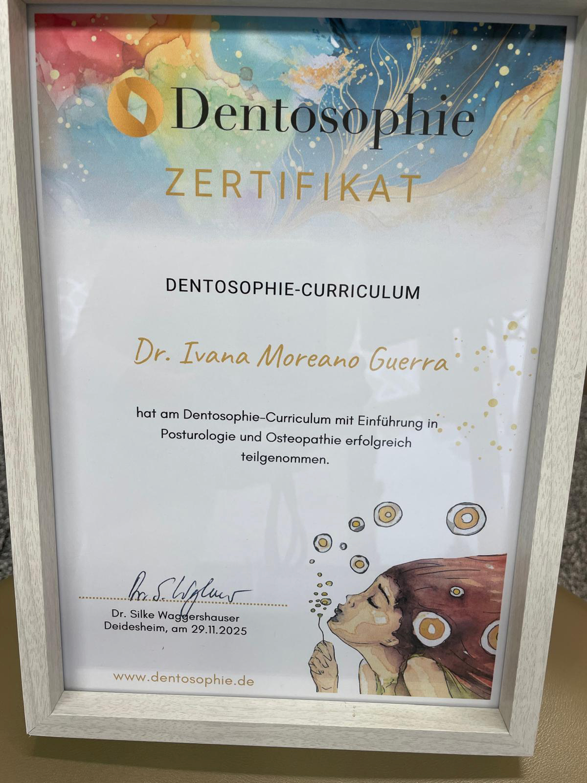 Zertifizierung zur Dentosophin in Deidesheim